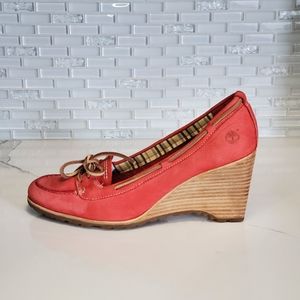 Timberland Wedge Heels Suede Women’s Shoe's